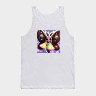 Cute Moth Drawing Tank Top